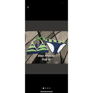 Zero Xposure halter bikini size 10.